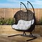 Image result for Patio Rattan Swing Chair