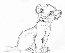 Image result for Disney Drawings Easy Lion King