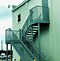 Image result for Residential Exterior Metal Stairs