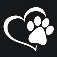 Image result for Dog Paw Print Stickers