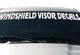 Image result for Custom Front Windshield Decals