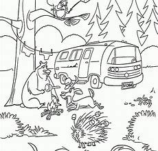 Image result for Kids Coloring Forest