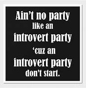 Image result for Introvert at Party Cartoon