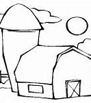 Image result for Barn Coloring Page Very Simple