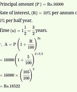 Image result for Compounded Half Yearly in Terms of Months