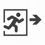 Image result for Emergency Exit Icon