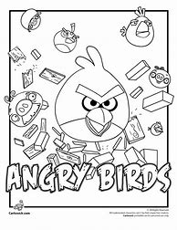 Image result for Coloring Pages Cartoon Angry Bird