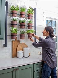 Image result for Kitchen Wall Herb Garden