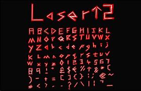 Image result for Laser Chrome Font