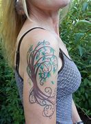 Image result for Circle Tree Tattoo