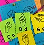 Image result for Sign Language Alphabet Printable Poster