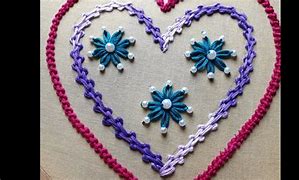 Image result for Free Heart Embroidery Design PES