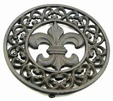 Image result for Fleur De Lis Wooden Trivets