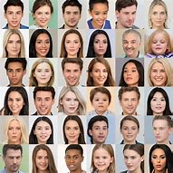 Image result for Fake Human Faces