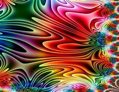 Image result for Rainbow Fractal Art