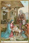 Image result for Mary and Joseph Manger Scene