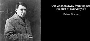 Image result for Inspiring Art Quotes Picasso