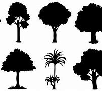 Image result for Draw Tree Silhouette