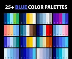 Image result for Shades of Blue Color Palette