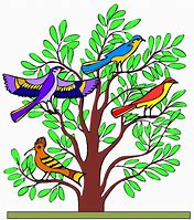 Image result for Tree with Birds Painting