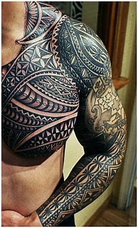 Image result for Maori Chest Tattoo Designs