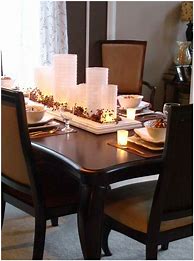 Image result for Dining Room Table Centerpieces