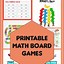 Image result for Free Printable Math Games Worksheets