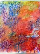 Image result for Autumn Leaf Rubbings