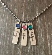 Image result for Personalized Birthstone Necklace