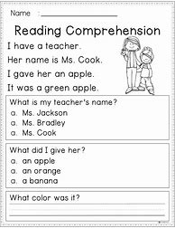 Image result for Comprehension Worksheets for Year 6