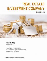 Image result for Real Estate Investment Business Plan Template