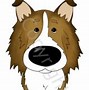 Image result for Sheltie Dog Clip Art