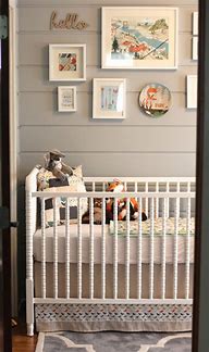 Image result for Simple Gallery Wall in Nursery