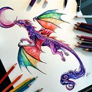 Image result for Colorful Dragon Art