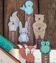 Image result for Printable Woodland Animal Bookmarks