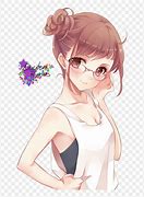 Image result for Anime Girl with Nerd Glasses