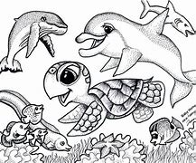 Image result for Cute Baby Animals Coloring Pages Turtle