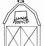 Image result for Christmas Barn Coloring Pages