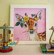 Image result for Folk Art Deer