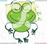 Image result for Sleeping Frog Clip Art