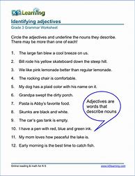 Image result for Free Grammar Worksheets for Kids