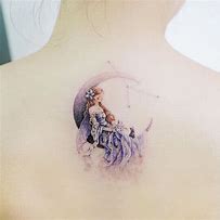 Image result for Fairy and Moon Tattoos