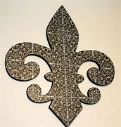 Image result for White Fleur De Lis Decor