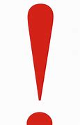 Image result for red exclamation mark clip art