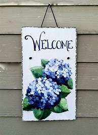 Image result for Painted Welcome Signs