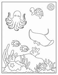 Image result for Under the Sea Coloring Pages