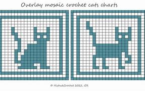 Image result for Mosaic Crochet Cat Patterns Free