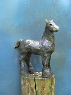 Image result for Clay Horse Sculpture