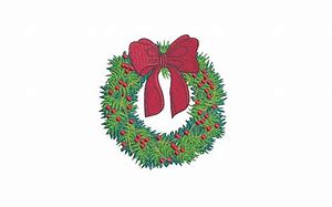 Image result for Holly Wreath Embroidery Design