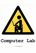 Image result for Computer Lab Sign